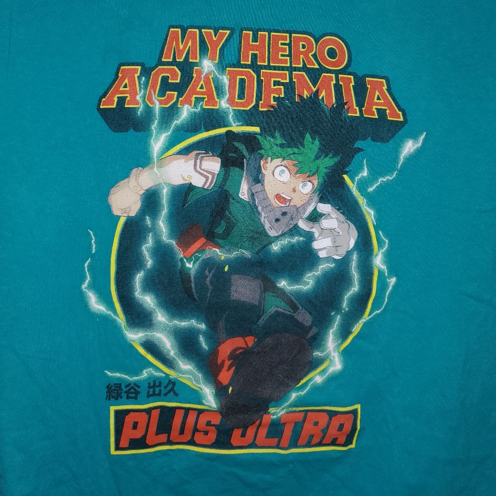 5 for $20 | Hot Topic My Hero Academia Plus Ultra Deku Graphic T-Shirt - Picture 2 of 9